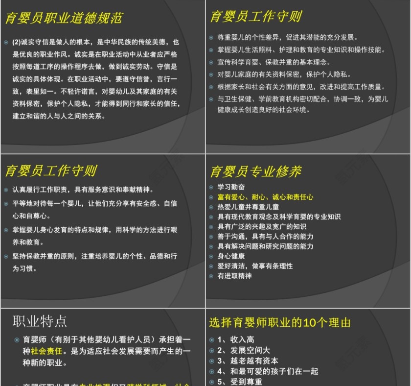 育婴师培训课件ppt第3张