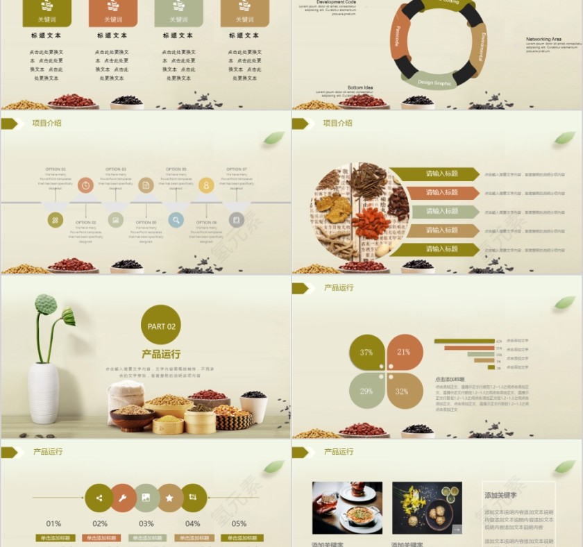 杂粮五谷PPT第2张