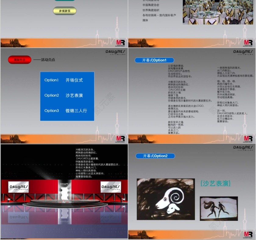 陶瓷国际年会策划案PPT第4张