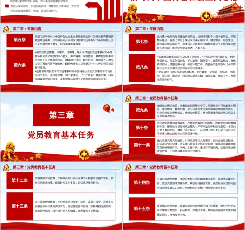 学习解读中共中央印发《党政领导干部选拔任用工作条例》PPT模板 第3张