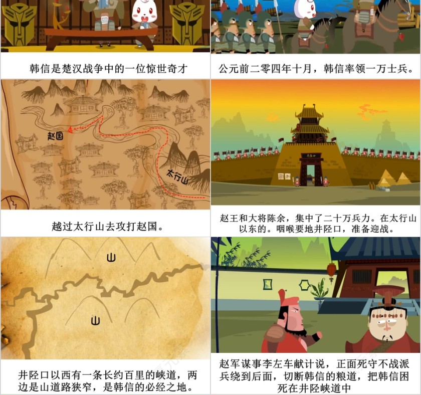 背水一战成语故事ppt第2张