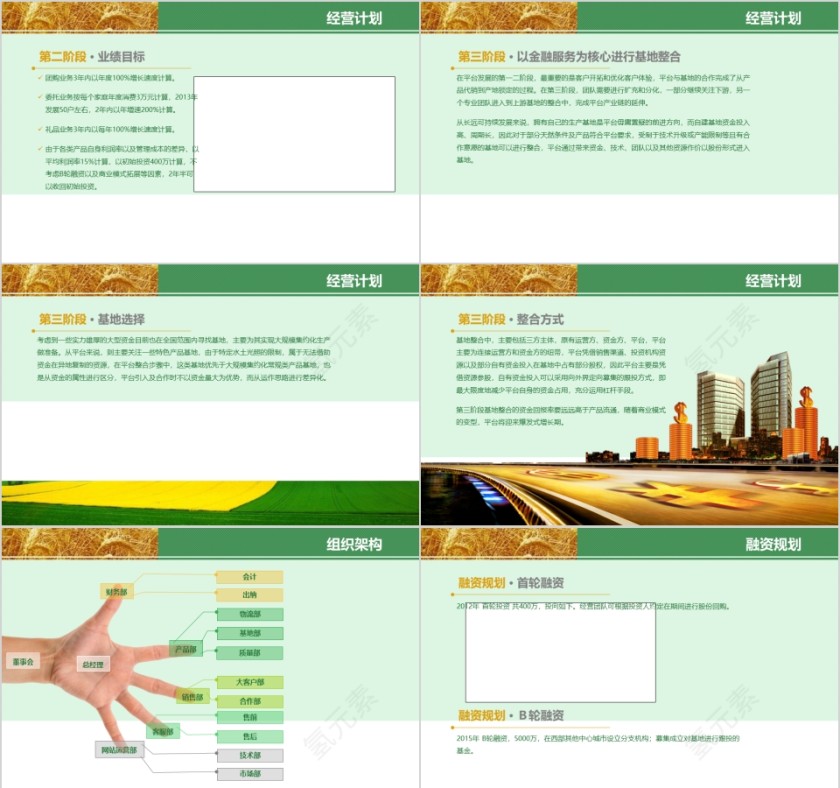 有机农业产品报告ppt 公司报表第4张