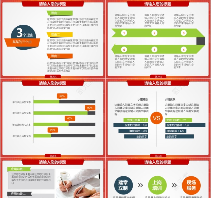 努力超越 追求卓越汇报材料调研报告团队培训ppt第7张