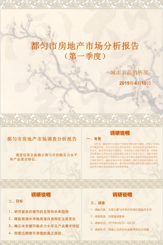 房地产市场调查报告 ppt