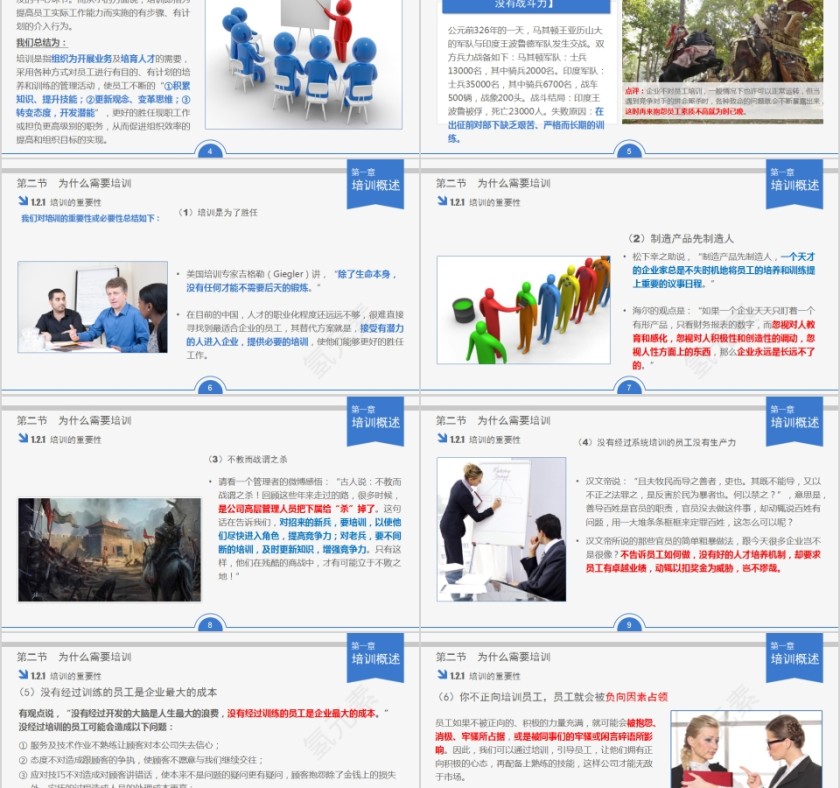 简约清新内训师进阶培训技巧PPT模板第2张