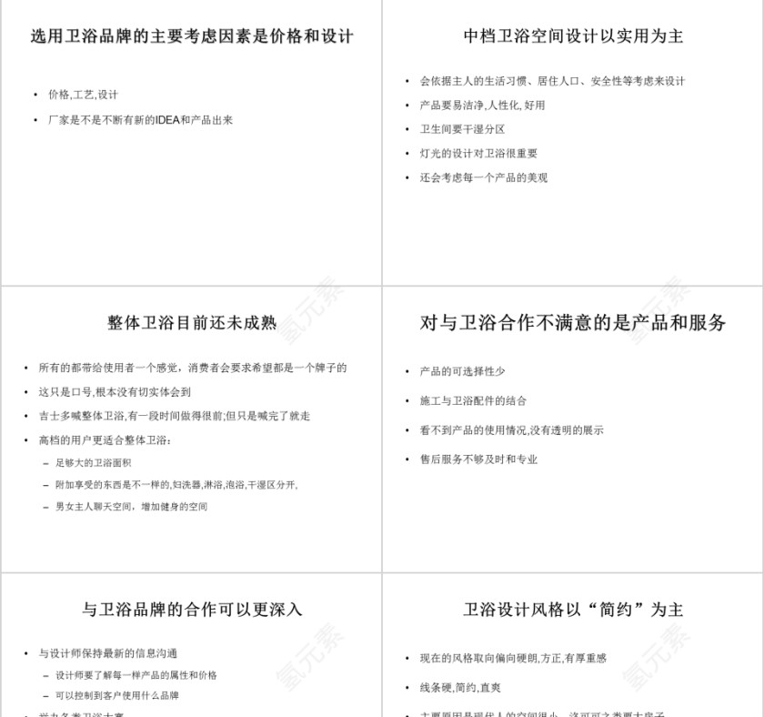 卫浴设计师访谈PPT第3张