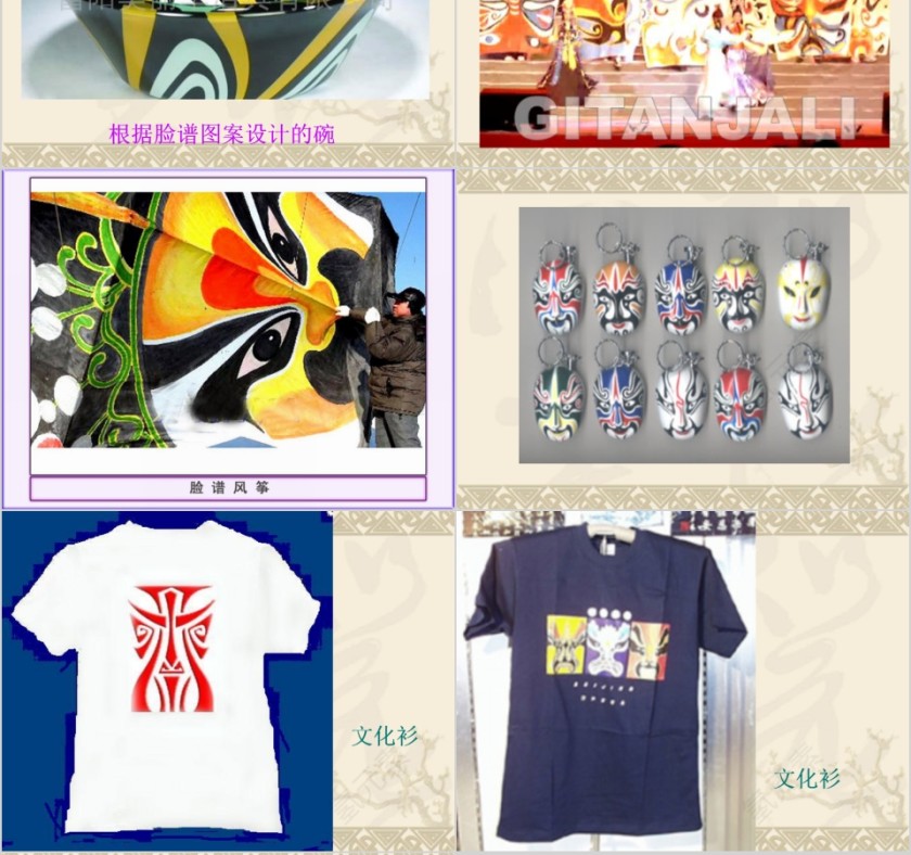 幼儿园大班优质课公开课中国京剧脸谱教学课件PPT  第6张