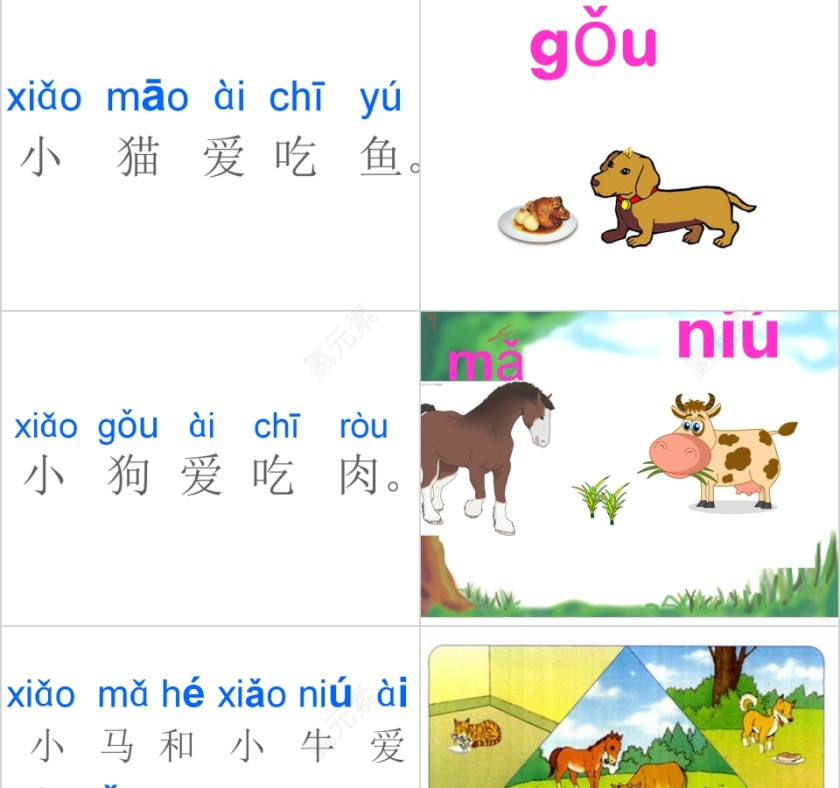 小学生汉语文拼音PPT课件 第9张