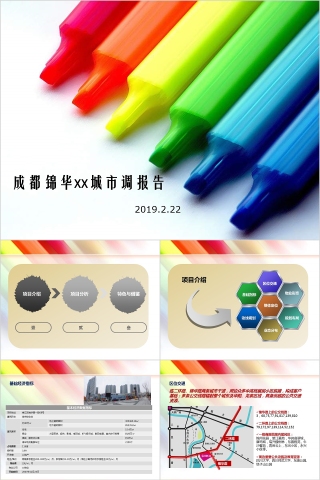 房地产城市调报告PPT