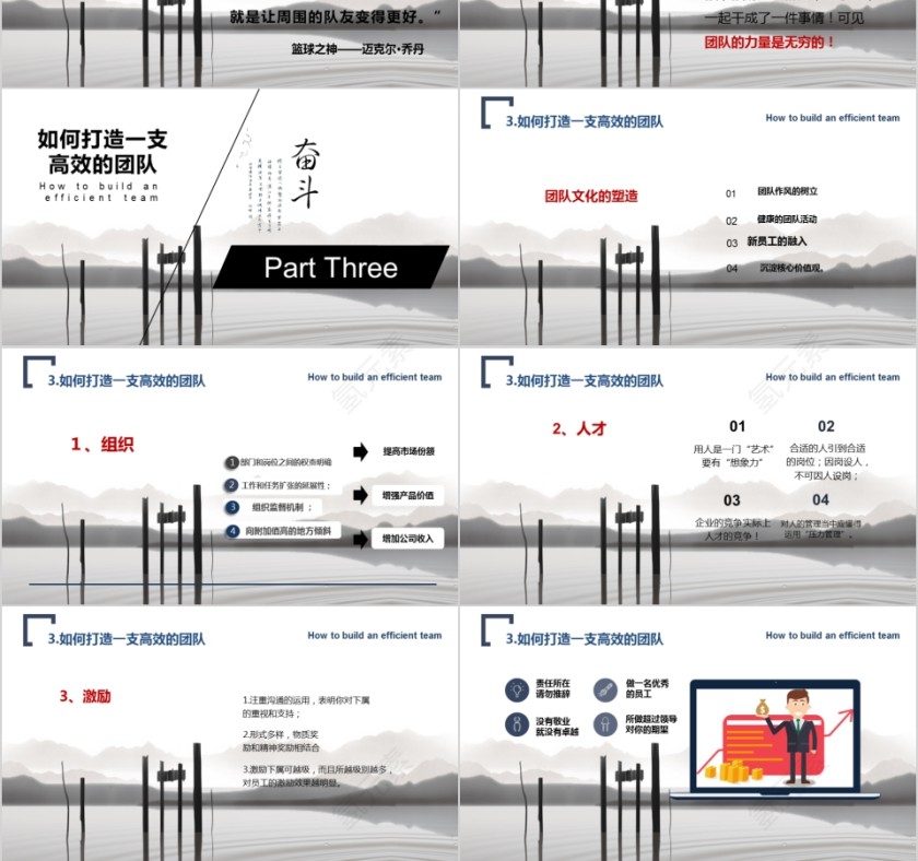 马到成功打造高效团队PPT第3张