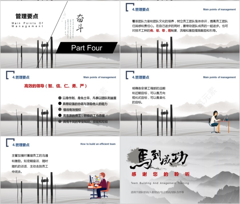 马到成功打造高效团队PPT第4张