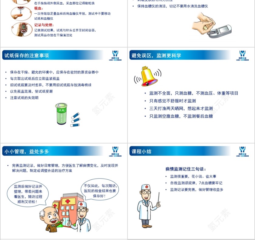 糖尿病教育监测病情控制的风向标ppt模板第6张