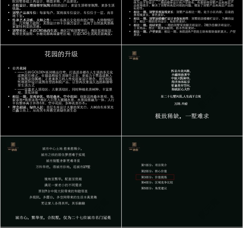 房地产别墅详细核心价值 ppt第6张