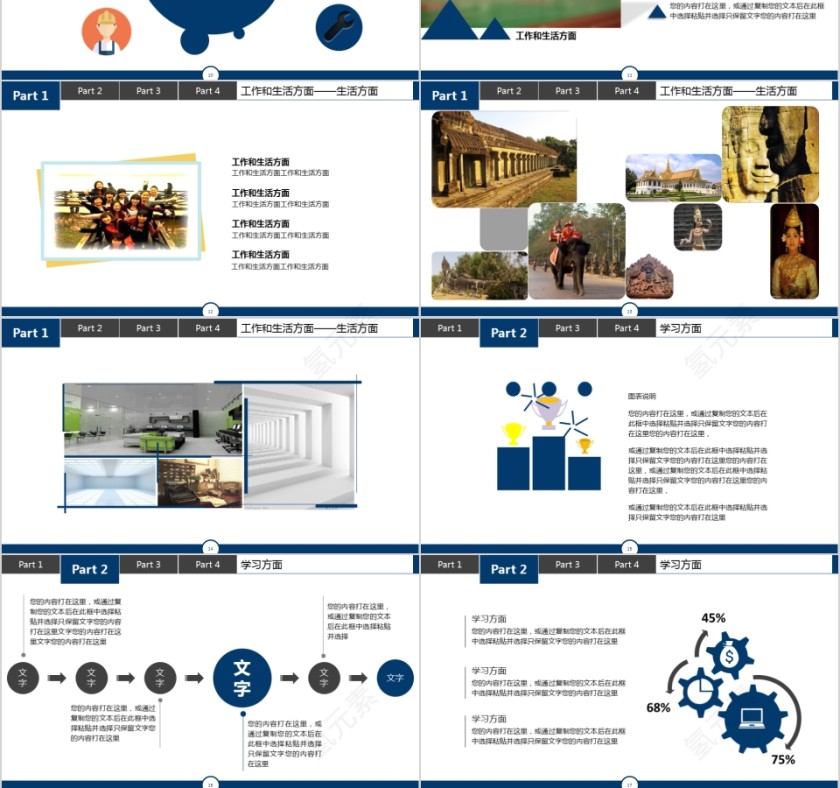 2019年国家奖学金申请答辩PPT模板第3张