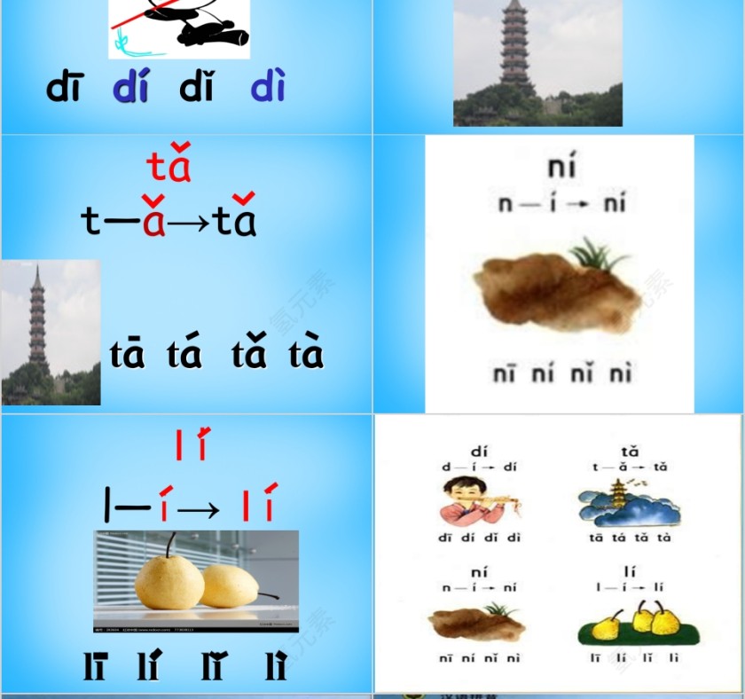 小学生汉语文拼音PPT课件 第12张