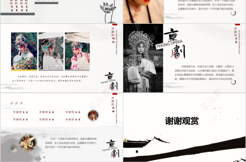 中国京剧戏曲文化PPT第3张