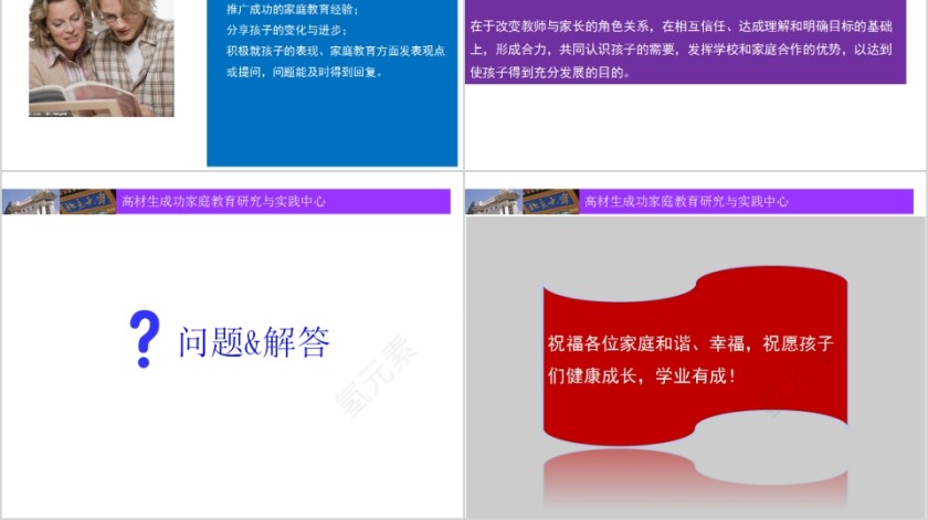 成功家庭教育课程家庭教育与学校教育的合作第6张