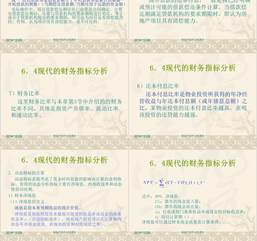 房地产投资分析PPT第14张