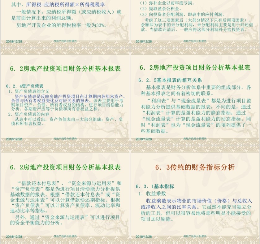 房地产投资分析PPT第8张