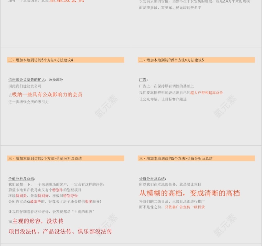 房地产项目的建议ppt第14张