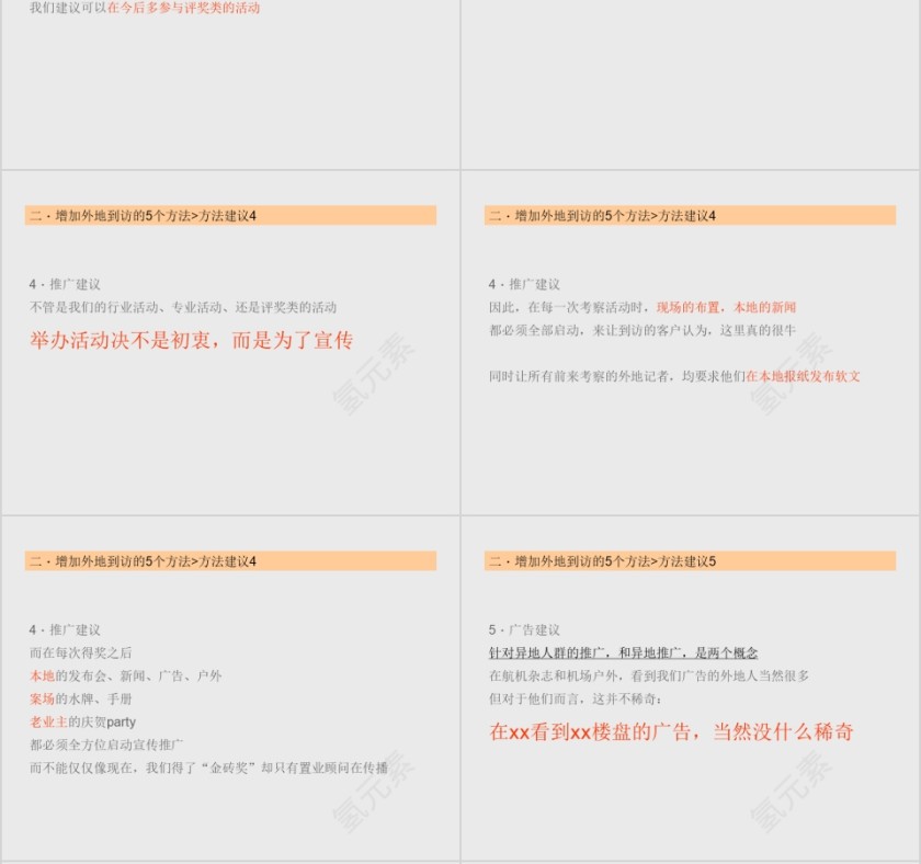 房地产项目的建议ppt第6张