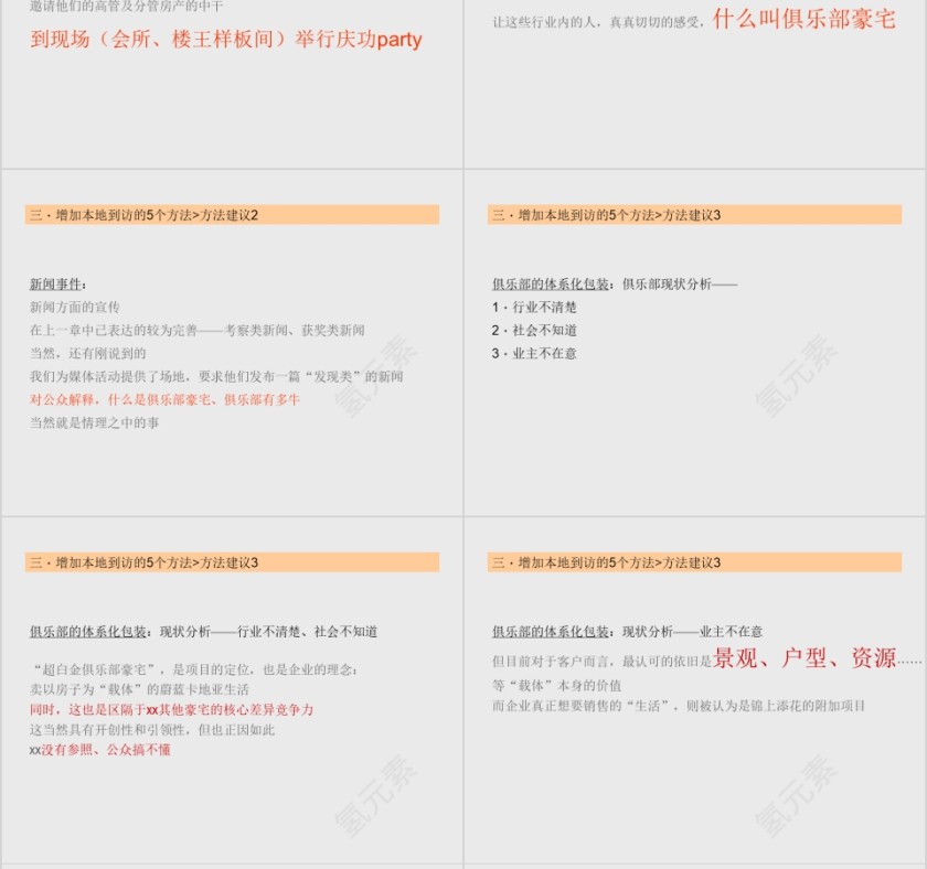 房地产项目的建议ppt第10张