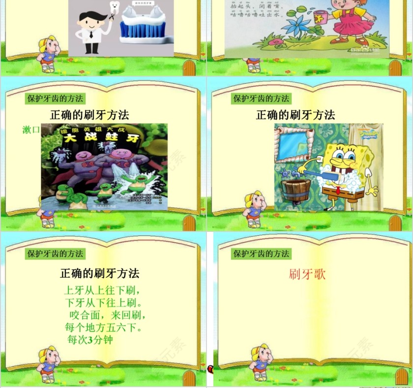  学习正确刷牙PPT课件第6张