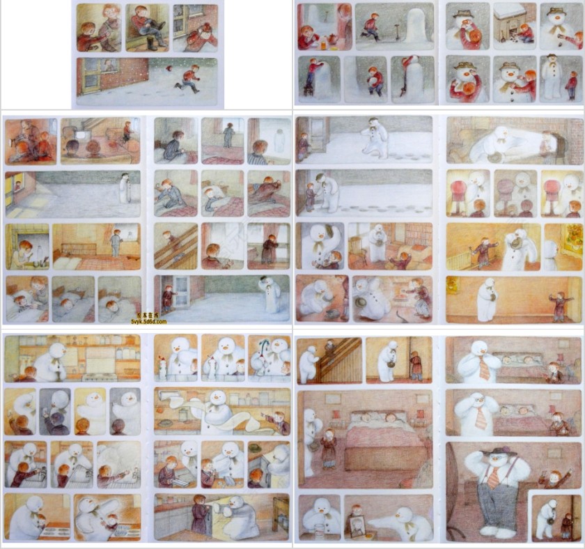 雪人幼儿园绘本教育课件第2张