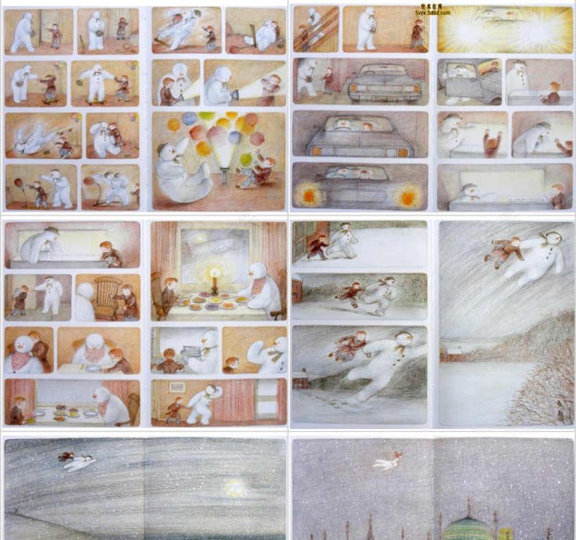 雪人幼儿园绘本教育课件第3张