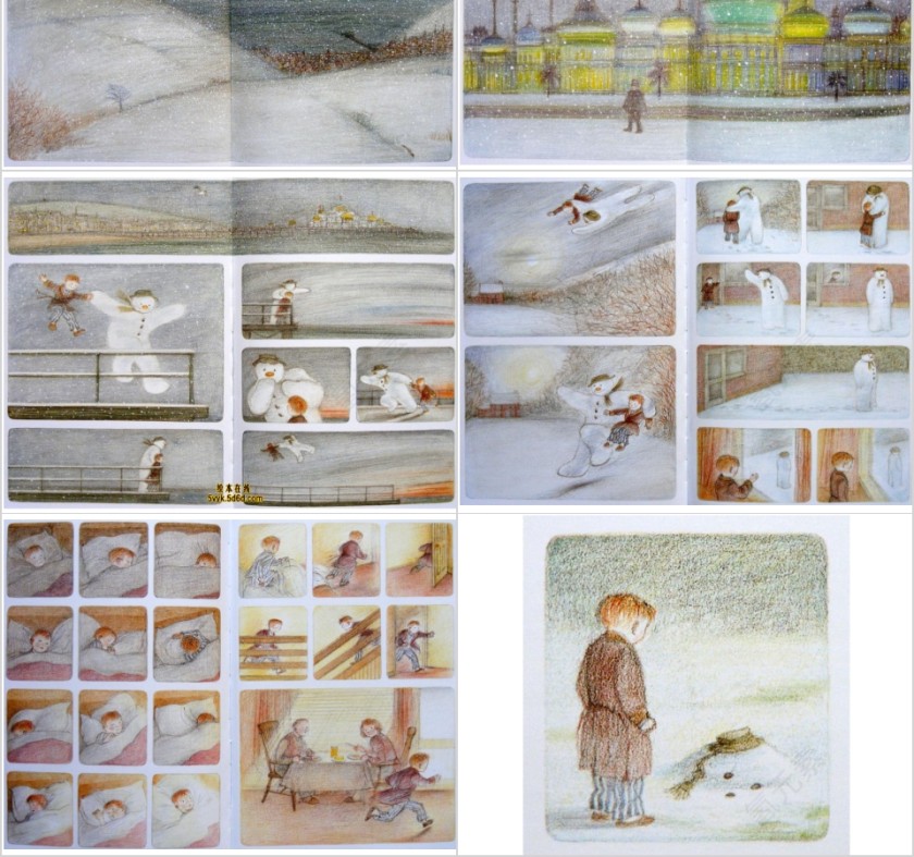 雪人幼儿园绘本教育课件第4张