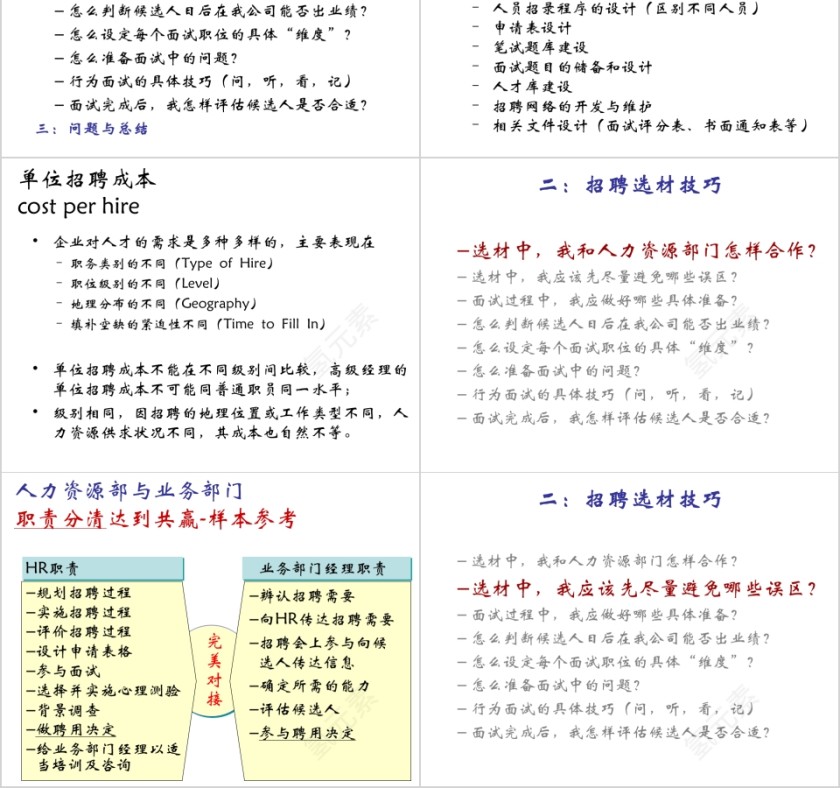 招聘与面试技巧ppt第2张
