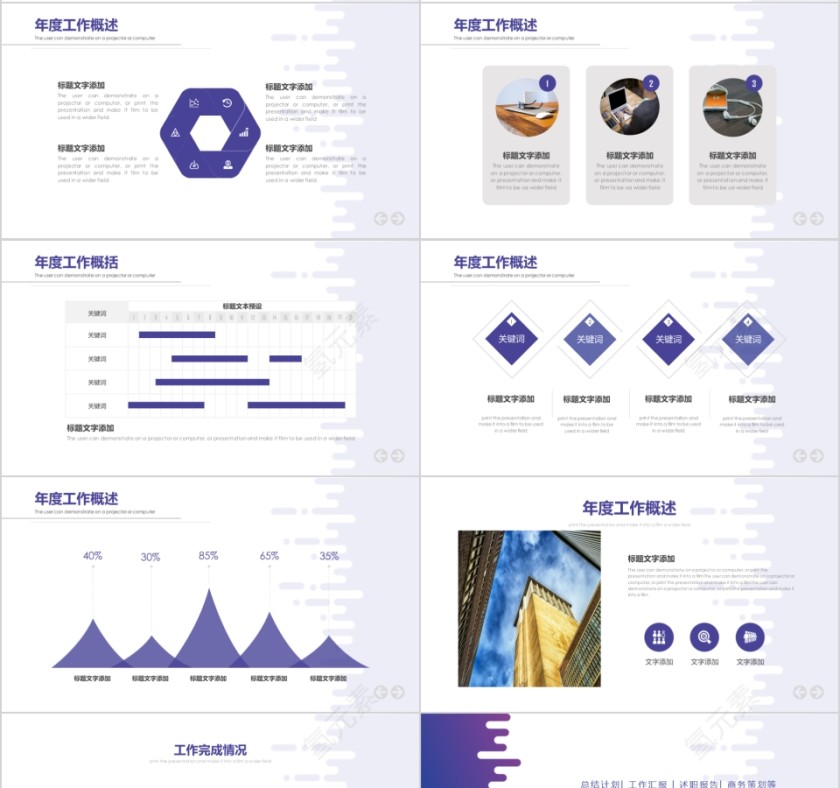 蓝色简约20xx市场营销工作总结培训模板第4张