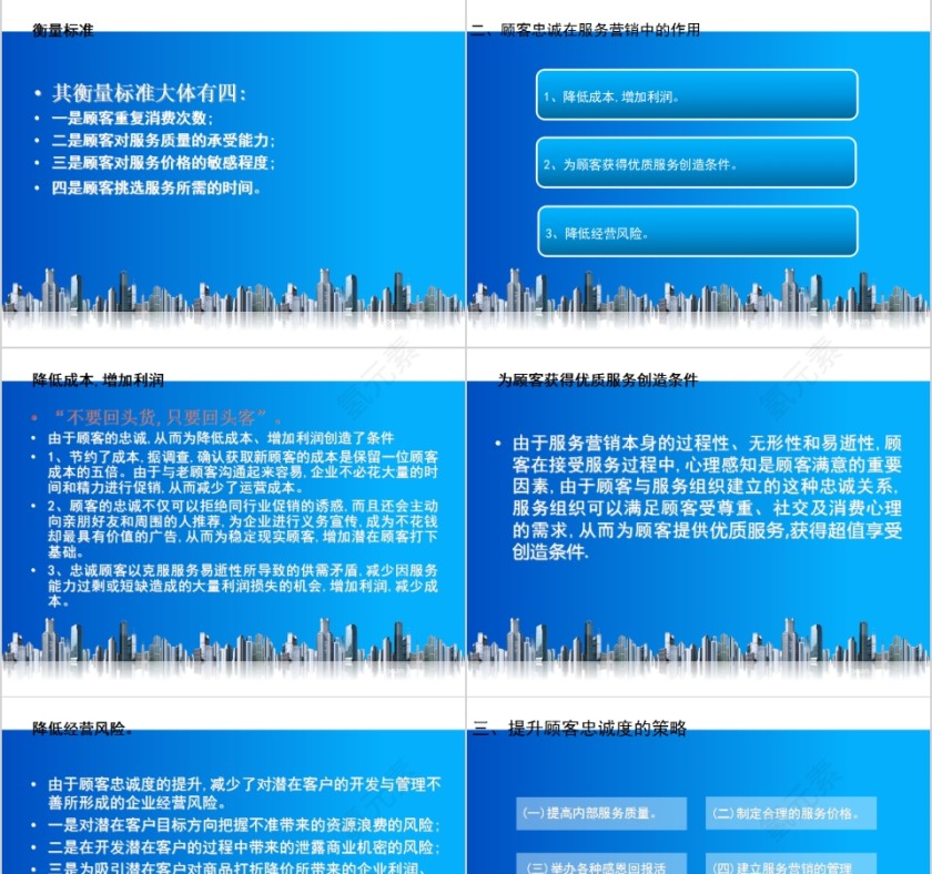 如何提升客户忠诚度酒店管理培训PPT模板第5张