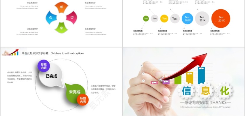 信息化教学设计动态PPT模板第5张