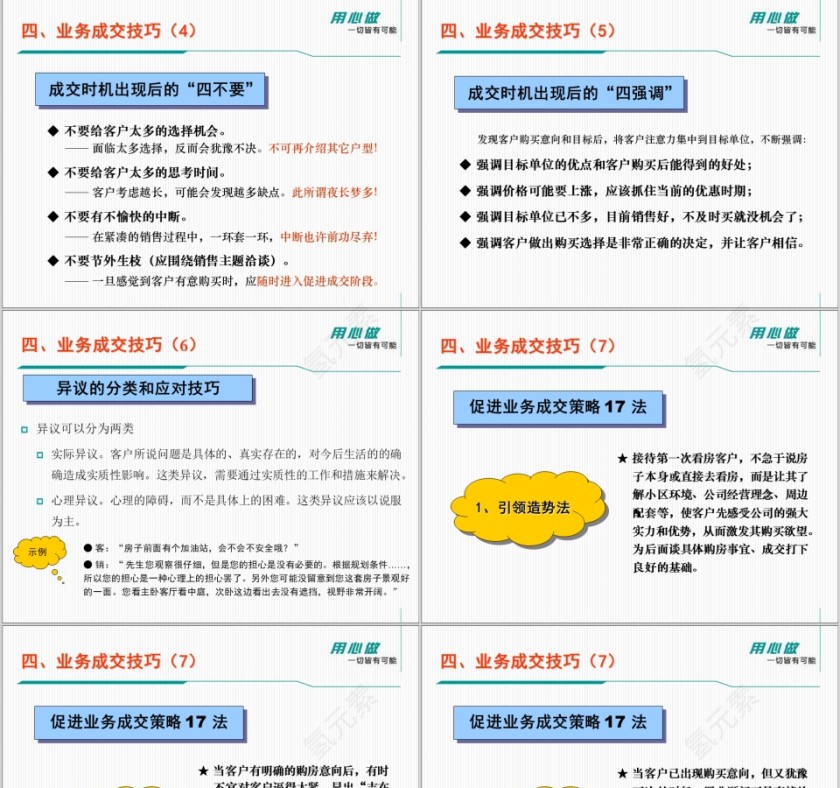 房地产优秀的置业顾问ppt第13张