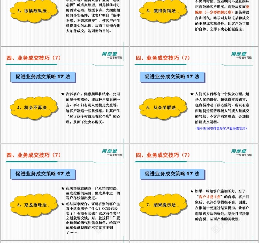 房地产优秀的置业顾问ppt第14张