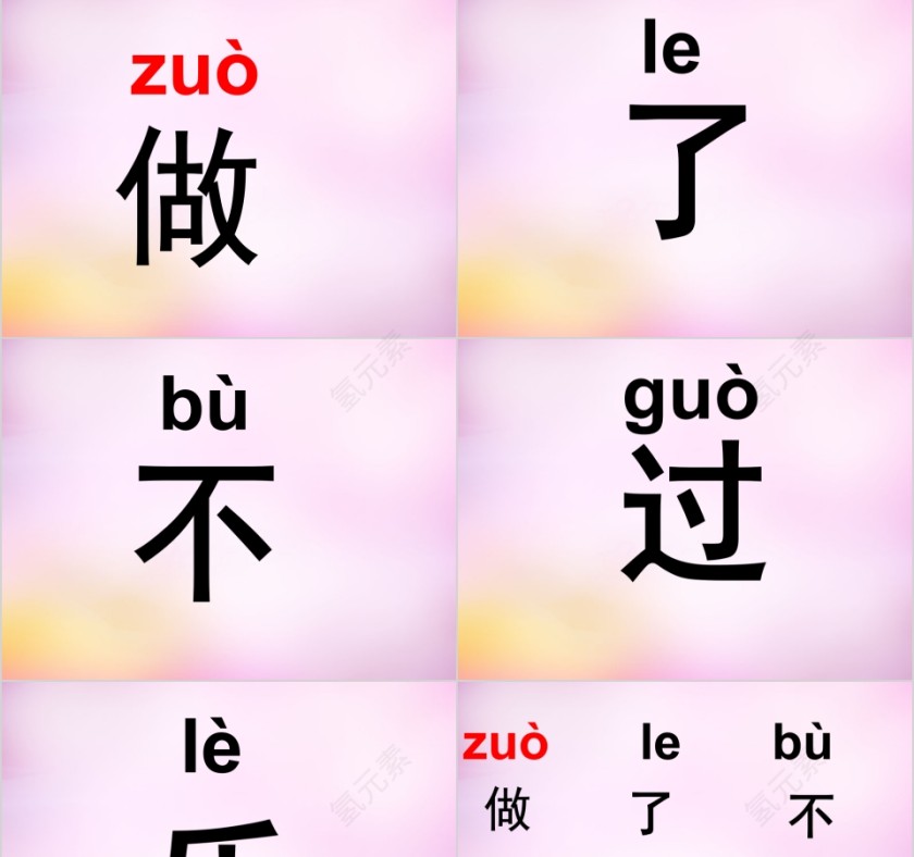 小学生汉语文拼音PPT课件 第9张