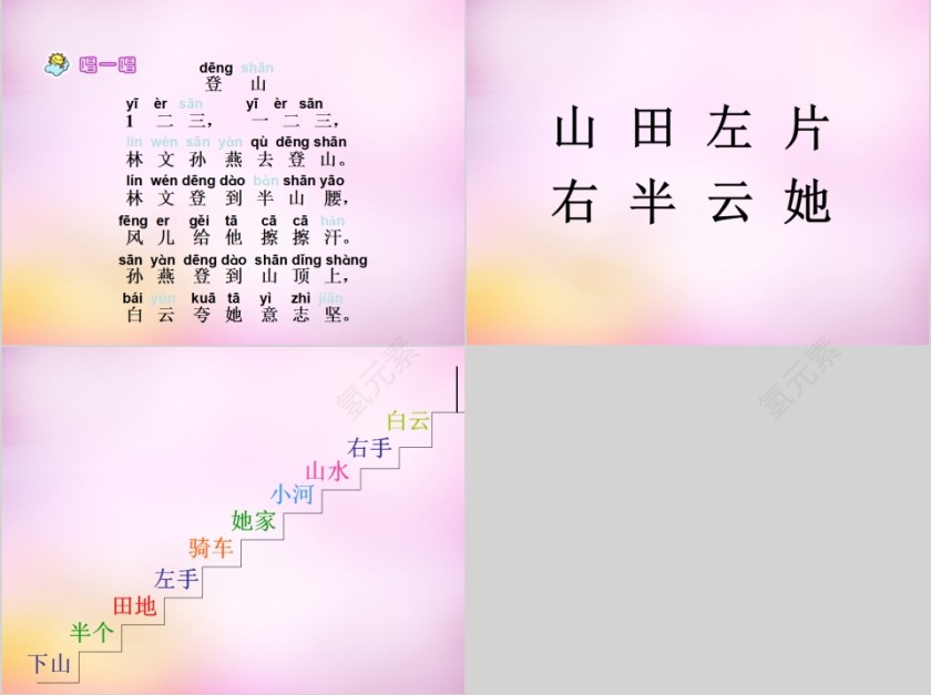 小学生汉语文拼音PPT课件 第7张