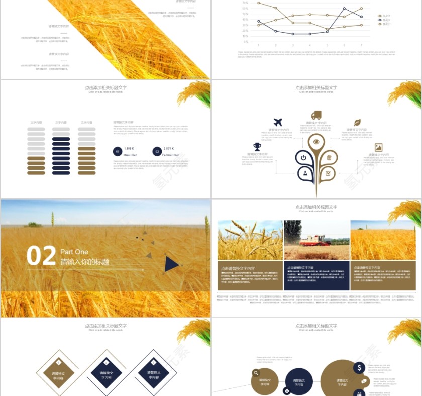 农副产品推广宣传推介工作计划总结汇报PPT模板第2张