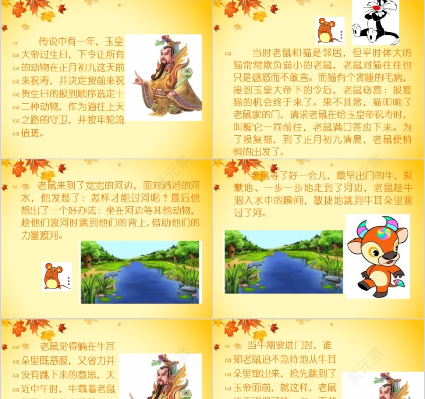 中国传统文化十二生肖12属相介绍主题班会模板第3张