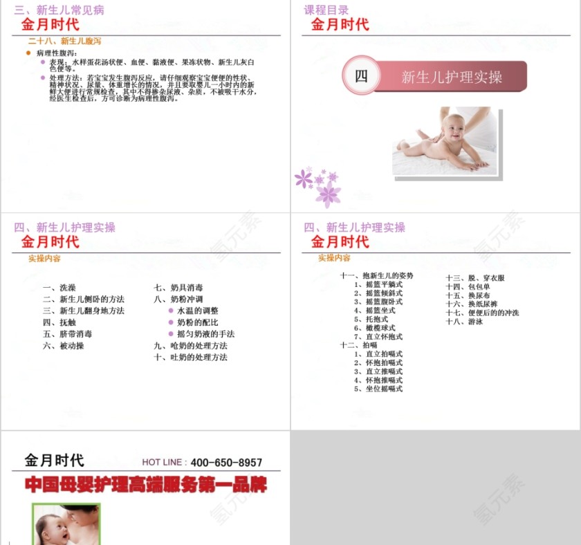 月嫂培训新生儿护理ppt第15张
