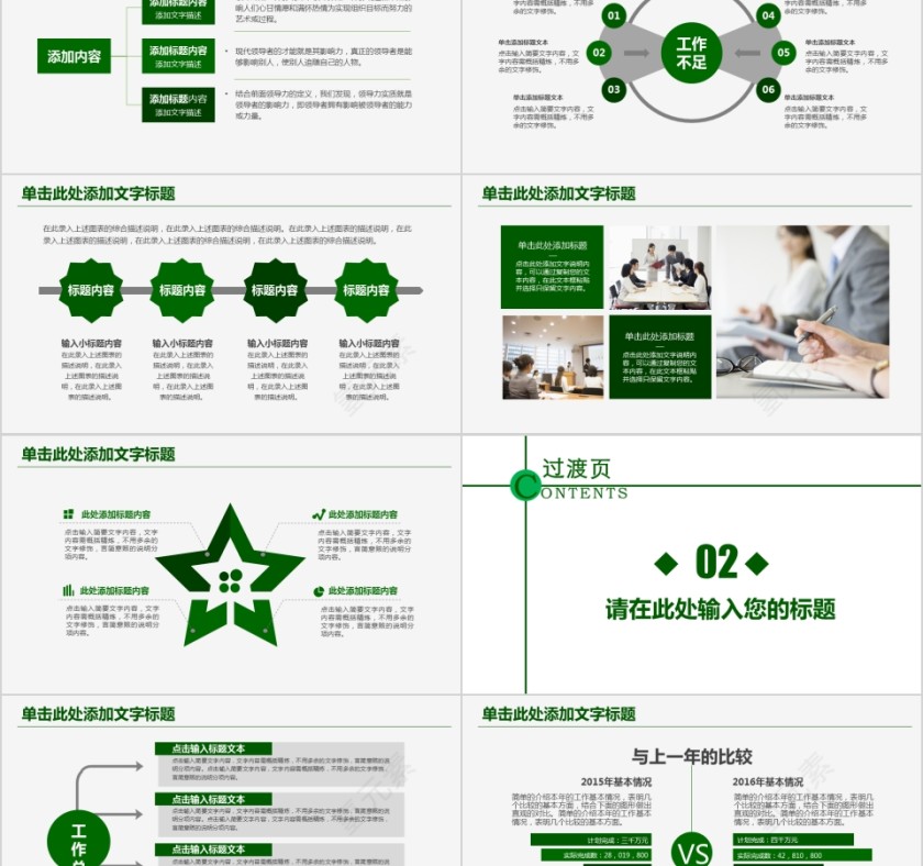 中国烟草PPT模板局工作汇报告计划总结会议第2张