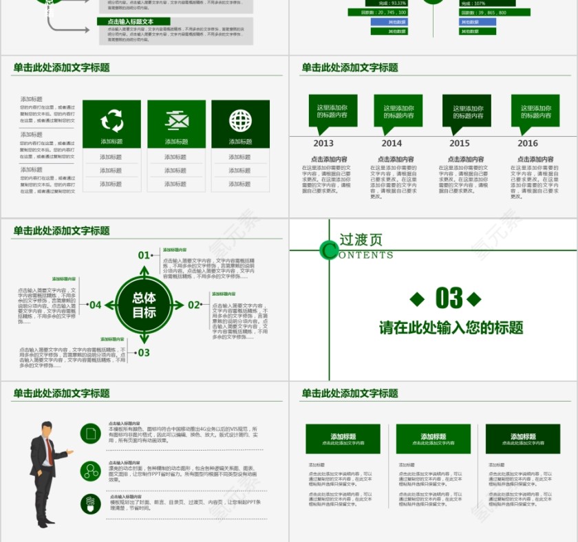 中国烟草PPT模板局工作汇报告计划总结会议第3张