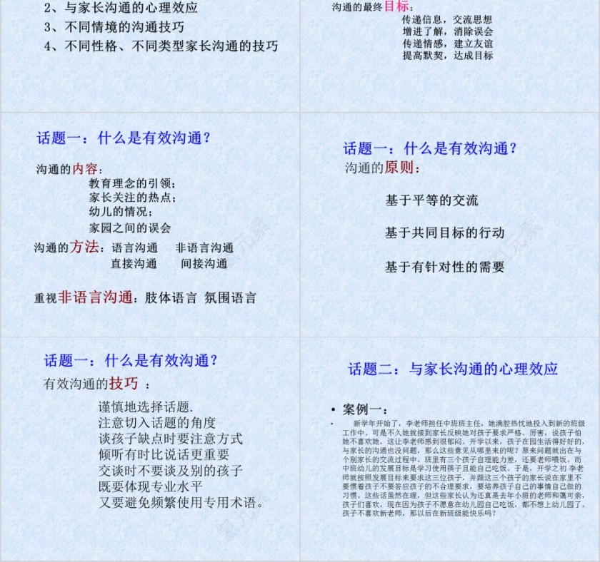 与家长沟通的那些事儿PPT第2张