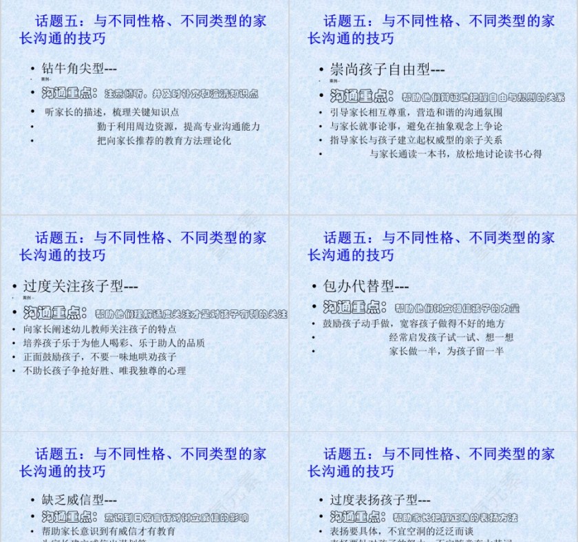 与家长沟通的那些事儿PPT第7张
