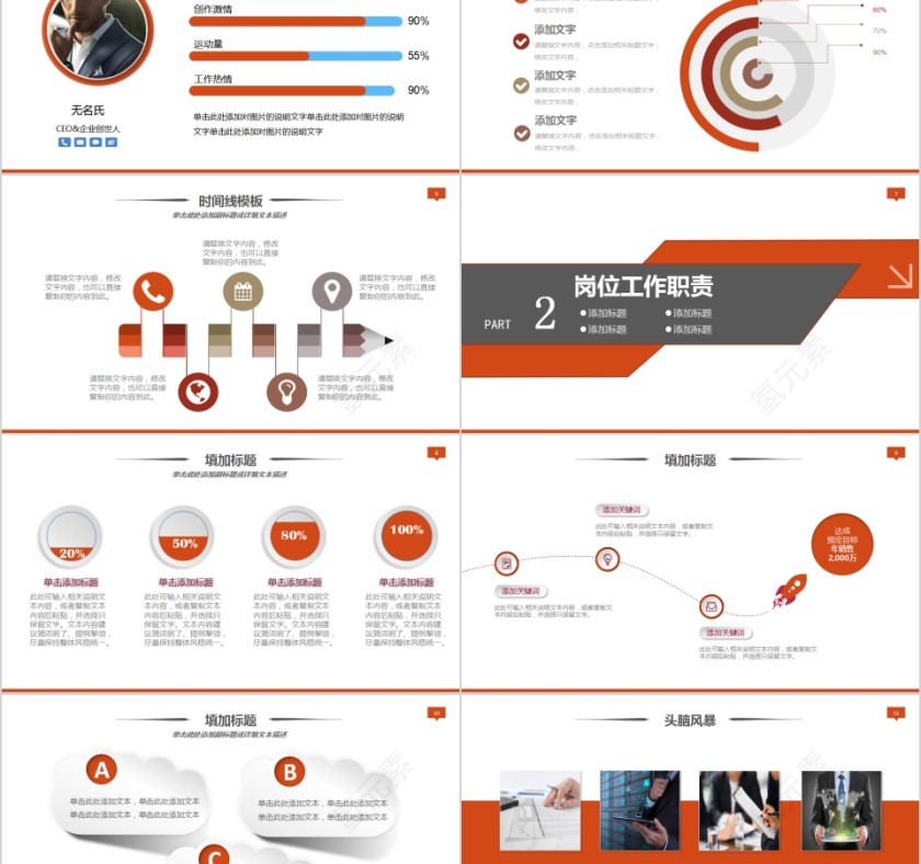 创意实用竞聘述职演讲竞聘PPT第2张