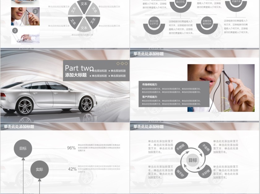 汽车行业商业计划通用ppt第3张