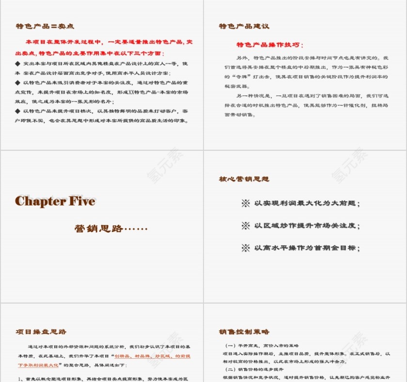 房地产项目营销报告ppt第11张