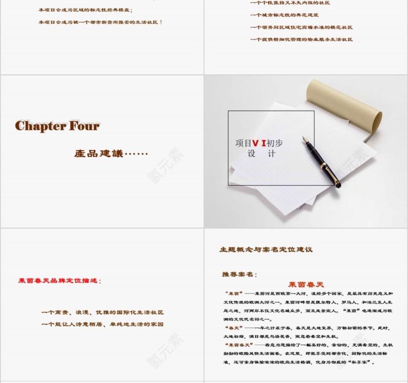 房地产项目营销报告ppt第8张