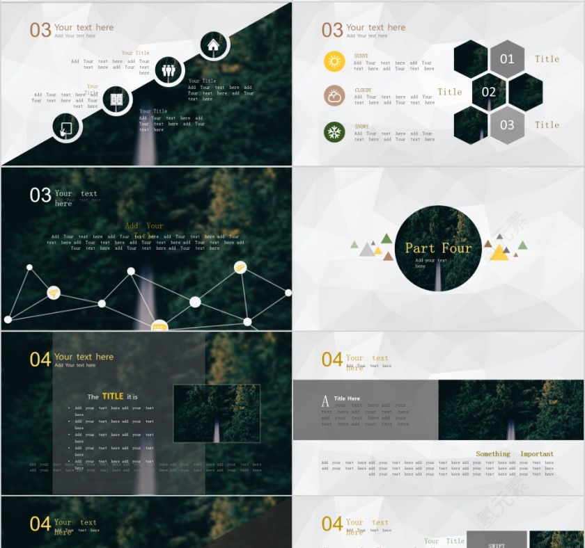 欧美精美大方商业计划书PPT第4张